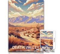 Puzzle per adulti 1000 pezzi Death Valley National Park Rompicapo Giochi per famiglie Apprendimento Educativo Giocattolo educativo Dimensioni 38x26cm