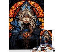 Puzzle per adulti 1000 pezzi decorazioni da parete con maghe regali di Babbo Natale segreto giochi rilassanti collezione di artisti belle arti dimensioni 38x26cm