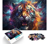 Puzzle per adulti 1000 pezzi della misteriosa sfida educativa delle tigri 26 x 38 cm Collezione di artisti Belle Arti per bambini dai 14 anni in su
