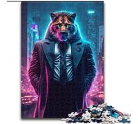 Puzzle per adulti 1000 pezzi dell'ispettore Leon in legno regalo perfetto per bambini dai 14 anni in su 50x75cm giocattolo educativo per adolescenti decorazione per casa e ufficio.