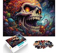 Puzzle per adulti, 1000 pezzi, demone come regalo puzzle, aiuta il cervello ad allenare i giocattoli avvincenti e promuovere la pazienza, 26 x 38 cm