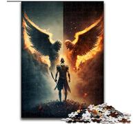 Puzzle per adulti 1000 pezzi "Demoni dell'Inferno" Puzzle in cartone, sviluppa la coordinazione occhio-mano, perfetto come regalo di compleanno 1000 pezzi(26x38cm)