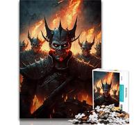 Puzzle per adulti 1000 pezzi Demoni dell'inferno Puzzle per adolescenti regalo divertente e attività per la casa giocattolo per i giorni di pioggia 75x50cm