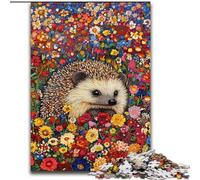 Puzzle per adulti 1000 pezzi di arte, analisi e logica del riccio con pezzi completamente interconnessi e di forma casuale, per bambini dai 14 anni in su (dimensioni 50x75cm)