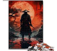 Puzzle per adulti 1000 pezzi di arte ninja giapponese, antistress, sfida difficile, regali di Babbo Natale segreto per età 14 anni in su (dimensioni 26x38cm)