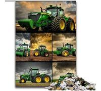 Puzzle per adulti, 1000 pezzi di attrezzi agricoli, trattore, decorazione fai da te, sfida per il cervello, per adulti, famiglia, regalo di Natale 50X75cm