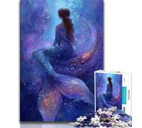 Puzzle per adulti 1000 pezzi di bellissime sirene per adolescenti giocattoli educativi per l'apprendimento giochi per famiglie regali e compleanni unici 75x50cm