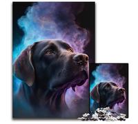 Puzzle per adulti, 1000 pezzi di cartone con cane Labrador sognante, adolescenti, coppie e amici per compleanni, Natale 26X38CM/10,23x14,96 pollici