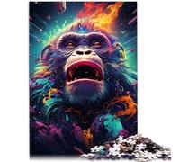 Puzzle per adulti 1000 pezzi di Galaxy Monkeys gioco a quiz 26 x 38 cm. Rafforza l'amore tra coppie per adolescenti dai 14 anni in su