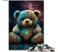 Puzzle per adulti, 1000 pezzi di orsetti artistici, rompicapo stimolante, attività per famiglie, decorazione per la casa, regalo di Natale (dimensioni: 50x75cm)