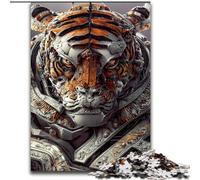 Puzzle per adulti, 1000 pezzi di Tiger Warrior in cartone, intrattenimento rilassante, regalo di Natale perfetto e decorazione per la casa, 1000 pezzi(26x38cm)