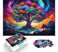 Puzzle per adulti 1000 pezzi di un albero antico giochi giocattolo regalo 50 x 75 cm regalo di compleanno regali murali arte per bambini dai 14 anni in su