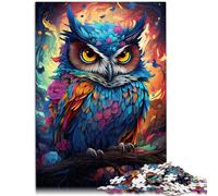 Puzzle per adulti 1000 pezzi di un concorso di velocità a mano gufo deserto 26x38cm regalo di compleanno regali arte murale per adolescenti età 14 anni e più
