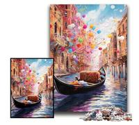 Puzzle per adulti 1000 pezzi di Venezia, gioco di attività per famiglie da 1000 pezzi per adolescenti, regalo fai da te per la casa, rompicapo, dimensioni 26x38cm