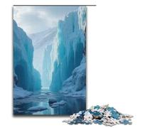 Puzzle per adulti 1000 pezzi Diecimila anni di ghiaccio condensano antichi ricordi Puzzle regalo di compleanno per e adolescenti dai 14 anni in su 1000 pezzi (38x26 cm)