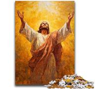 Puzzle per adulti 1000 pezzi Difficile Arte di Gesù per età 14 anni e oltre Bellissimo gioco di design Bellissimo gioco di design Ottimo regalo 26x38cm