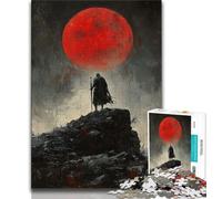 Puzzle per adulti 1000 pezzi Difficile cavaliere solitario, aiuta il cervello a esercitare giocattoli avvincenti per coltivare la pazienza Decorazione perfetta 38x26cm