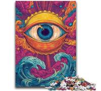 Puzzle per adulti 1000 pezzi Difficile Dream Eye 1000 pezzi per adolescenti, antistress per ammazzare il tempo durante le vacanze, migliora l'amore tra coppie (26x38cm)