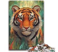 Puzzle per adulti 1000 pezzi Difficile giungla tigre 1000 pezzi per adolescenti, antistress vacanza a casa uccidere il tempo migliorare l'amore tra coppie (26x38cm)