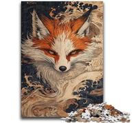 Puzzle per adulti 1000 pezzi Difficile Volpe Dio per età 14+ Giochi educativi per adulti e adolescenti Opera d'arte regalo 26x38cm