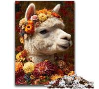 Puzzle per adulti 1000 pezzi difficili Alpaca Arte Giochi educativi fai da te Giocattoli per è ideale come regalo per tutta la famiglia 38x26cm