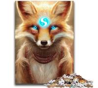 Puzzle per adulti 1000 pezzi difficili Anime Fox God Giochi educativi fai da te Giocattoli per è ideale come regalo per tutta la famiglia 38x26cm