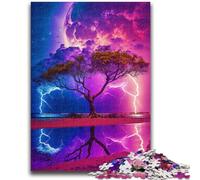 Puzzle per adulti 1000 pezzi difficili, bellissimo albero della vita, puzzle da 1000 pezzi, giocattolo educativo intellettuale decomprimente, decorazione perfetta (38x26cm)