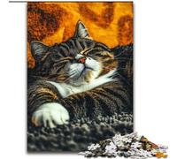 Puzzle per adulti 1000 pezzi difficili Fattoria Gatto, gioco di giocattoli Ogni pezzo è unico - Gioco divertente e stimolante per tutta la famiglia per bambini dai 14 anni (dimensioni 26x38cm)