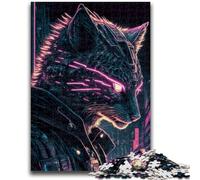 Puzzle per adulti 1000 pezzi difficili leone umano giochi educativi fai da te giocattoli per è ideale come regalo per tutta la famiglia 50x75cm