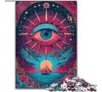 Puzzle per adulti 1000 pezzi difficili occhi da sogno, giochi educativi decorazione per la casa adatti per la decorazione del desktop (dimensioni 50x75cm)