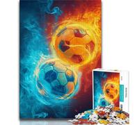 Puzzle per adulti 1000 pezzi difficili puzzle sportivi di calcio, sfida di intelligenza cerebrale giocattoli avvincenti per la decorazione della casa (dimensioni 75x50cm)