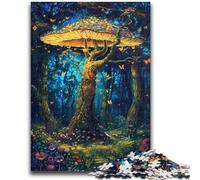 Puzzle per adulti 1000 pezzi difficili Sogno Fungo Albero 1000 pezzi per adolescenti, antistress Staycation Kill Time Migliora l'amore tra coppie (50x75cm)