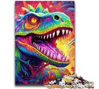 Puzzle per adulti 1000 pezzi Dinosauri antichi 1000 pezzi per adolescenti, giocattoli da gioco stimolanti Decorazione da parete Regali unici per compleanno e Natale 38x26cm
