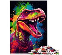 Puzzle per adulti 1000 pezzi Dinosauri Giochi Giocattoli Regalo Difficile da completare ma Divertente e Umoristico 14,96 "x 20,47" per 14 Anni
