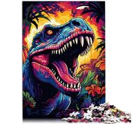 Puzzle per Adulti 1000 pezzi Dinosauri Gioco Stimolante Giocattoli Adatto per la decorazione dell'Ufficio 14,96 "x 20,47" per Adolescenti da 14 anni e oltre