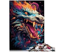 Puzzle per adulti 1000 pezzi Dio del drago il puzzle 50 x 75 cm rafforza l'amore tra coppie per adolescenti dai 14 anni in su