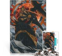 puzzle per adulti 1000 pezzi Dio della Saggezza Fatto di cartone Adatto a persone dai 14 anni in su Decorazione della casa Ottimi regali e giocattoli misurare:26x38cm/10.24 x 14.96pollice