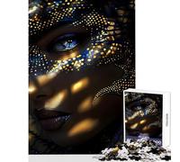 Puzzle per adulti 1000 pezzi Donna mistica baciata dal sole Giocattolo Decorazione da parete Regali per donne Uomini Gioco pratico Migliora l'amore tra coppie Dimensioni 38x26cm