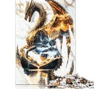 Puzzle per adulti 1000 pezzi Drago dell'alba eterna Puzzle per adulti Gioco educativo Sfida Giocattolo 1000 pezzi (75x50 cm)