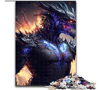 Puzzle per adulti 1000 pezzi Drago e Demone Puzzle difficili per adulti e adolescenti Giochi educativi Regali (dimensioni 26x38cm)