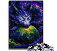 Puzzle per adulti 1000 pezzi Drago e Terra per bambini dai 14 anni in su Gioca perché è l'ideale come regalo per tutta la famiglia 26x38cm