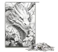 Puzzle per adulti 1000 pezzi Drago giapponese Ciliegia 4 Puzzle per la decorazione della casa Giocattoli Offerta come regalo per tutta la famiglia 1000 pezzi