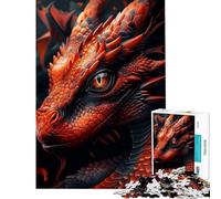 Puzzle per adulti 1000 pezzi Drago Il mio simpatico amico Puzzle da 1000 pezzi Decorazione per la casa Giocattoli Arte da parete Regali di Natale e compleanno (50x75cm)