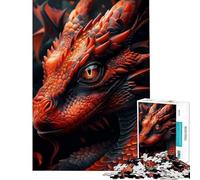 Puzzle per adulti 1000 pezzi Drago Il mio simpatico amico Puzzle da 1000 pezzi Decorazione per la casa Giocattoli Arte da parete Regali di Natale e compleanno (38x26cm)