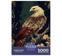 Puzzle Per Adulti 1000 Pezzi Eagle Abstract Puzzle Per Adolescenti Giocattoli Antistress Sfida Difficile Regali Unici Per Compleanno 70x50cm/1000pcs
