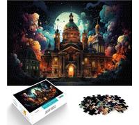 Puzzle per adulti 1000 pezzi edifici puzzle divertenti in famiglia 38x52cm Ogni pezzo è unico - Gioco divertente in famiglia stimolante per adolescenti dai 14 anni e oltre