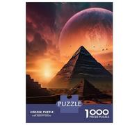 Puzzle Per Adulti 1000 Pezzi Egypt Space Desert Puzzle Per Adolescenti Giocattolo Decorazione Da Parete Decorazione Da Parete Regali Per Amici E Familiari 38x26cm/1000pcs