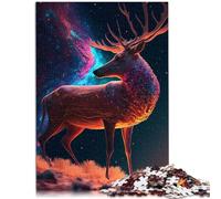 Puzzle per adulti 1000 pezzi elefanti africano tramonto giocattolo educativo di apprendimento 19,7 "x 29,5" Migliora la memoria Adatto per adolescenti da 14 anni e oltre