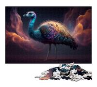 Puzzle per adulti 1000 pezzi Emu Decorazione per la casa Puzzle Regali di Natale (Dimensioni 38x26 cm)