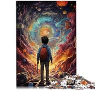 Puzzle per adulti, 1000 pezzi, entra in un mondo di fantasia, decorazione per la casa, giocattolo puzzle, ottimo regalo per Natale per adolescenti dai 14 anni in su, 26 x 38 cm
